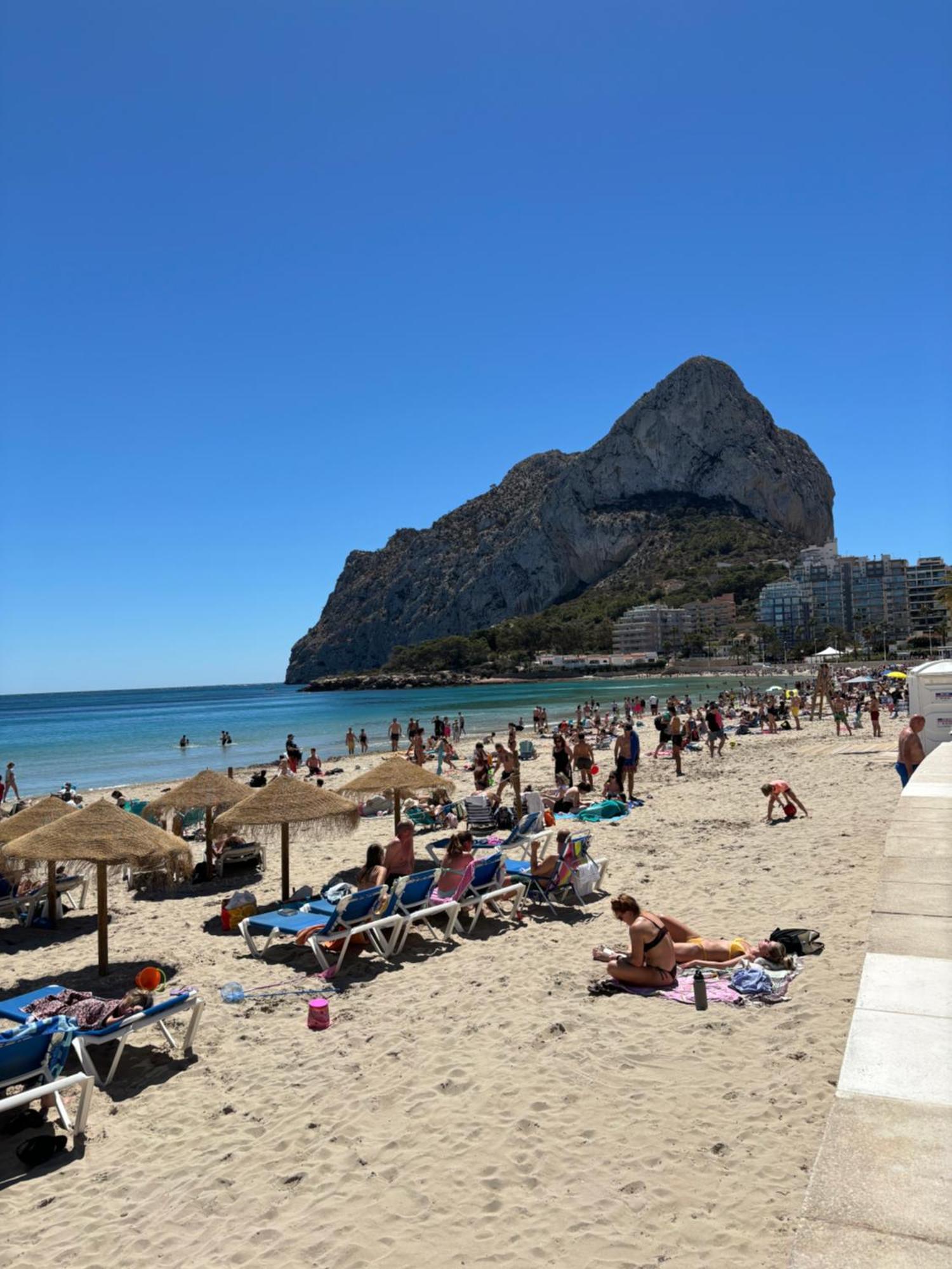 Nuevo Mexico Playa Vistas Al Mar 3 Habitaciones Piscina Y Garaje Calpe Esterno foto